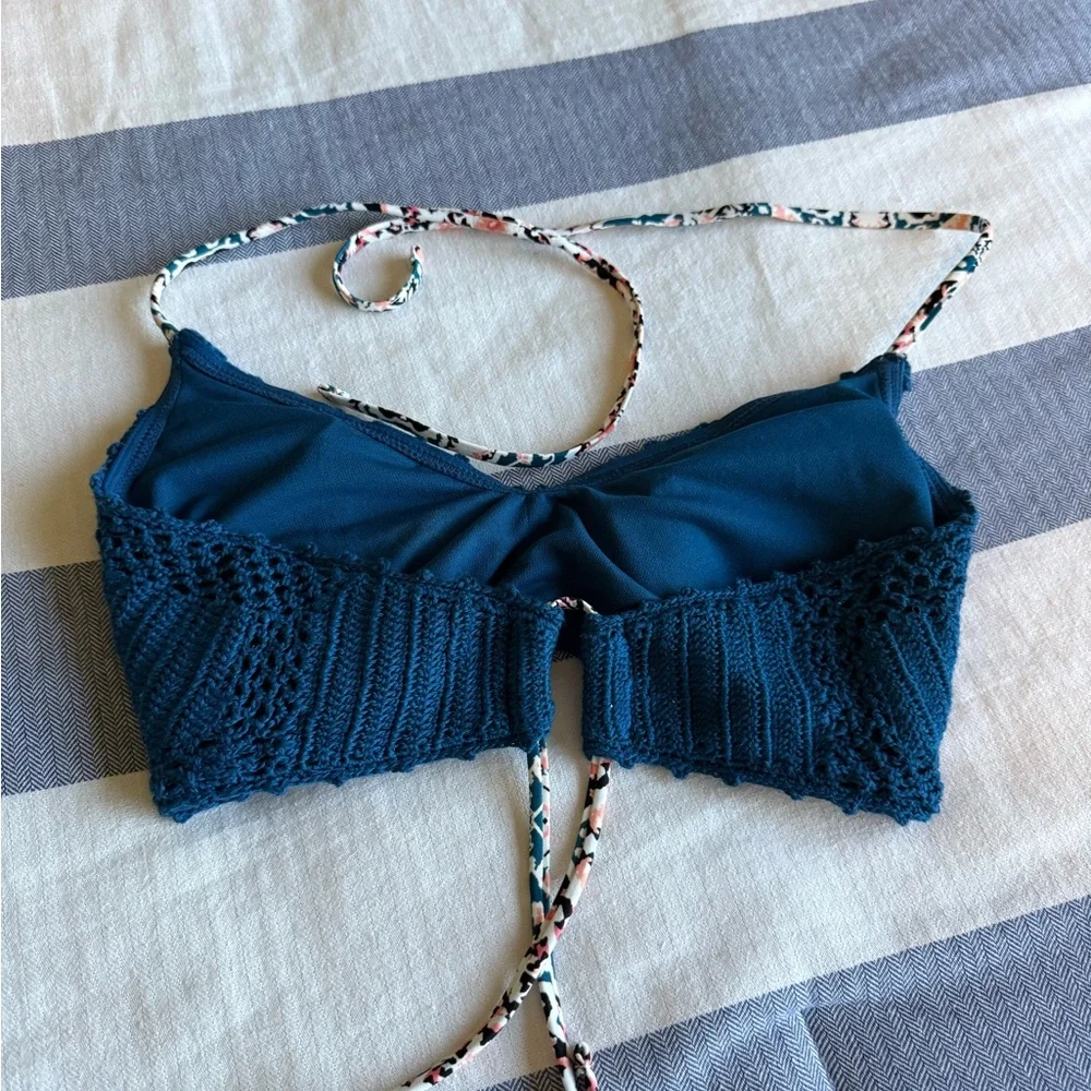 Xhilaration Teal Bikini Top